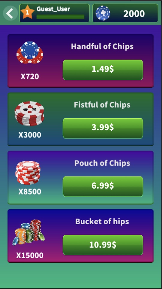 Blackjack 21 screenshot 3