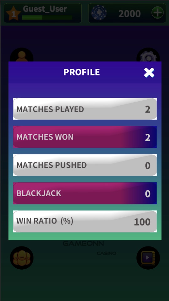 Blackjack 21 screenshot 4
